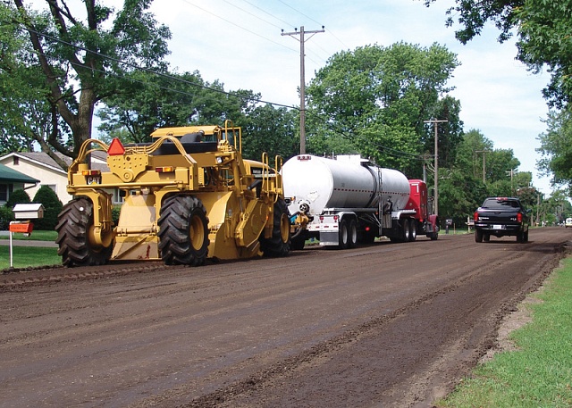 Full Depth Reclamation - рекультивация дорожного полотна на полную глубину (FDR)
